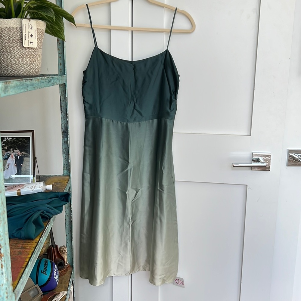Vintage Cynthia Rawly Ombré Midi Dress, size 6